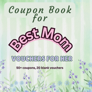 Coupon Book for Best Mom: Vouchers for Her