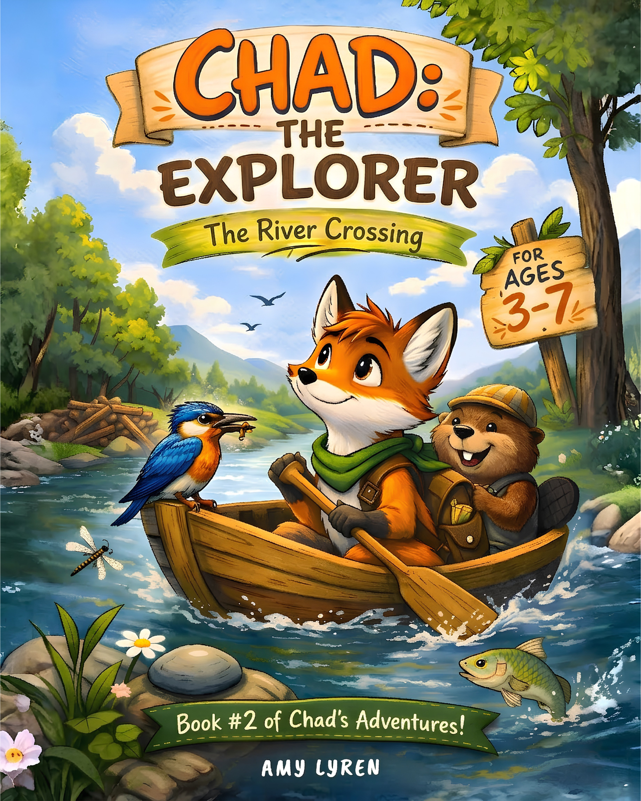 Chad the Explorer, Book 2: The River Crossing cover